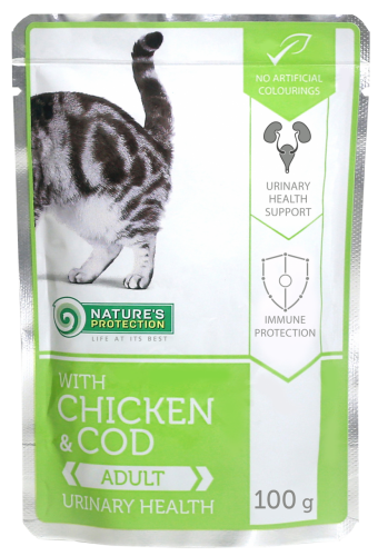 【Nature's Protection】貓濕糧(適合關注健康泌尿系統) 100g