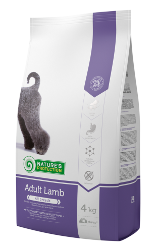 【Nature's Protection】Adult Lamb 羊肉成犬糧(腸胃敏感配方) 4Kg/12Kg