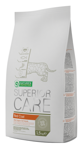 【Nature's Protection】Red Coat 添色彩美毛配方犬糧 (全年齡) 1.5Kg