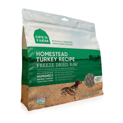 【Open Farm】冷凍脫水農莊火雞生肉狗糧 (13.5oz)