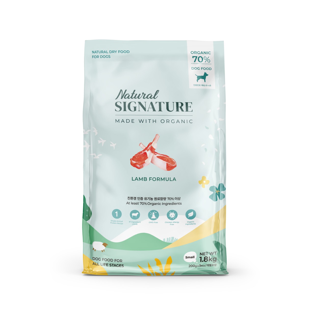 【Natural Signature】羊肉天然有機全犬糧 1.8kg/5.6kg