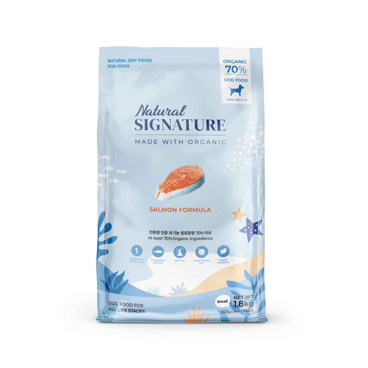 【Natural Signature】三文魚天然有機全犬糧 1.8kg/5.6kg