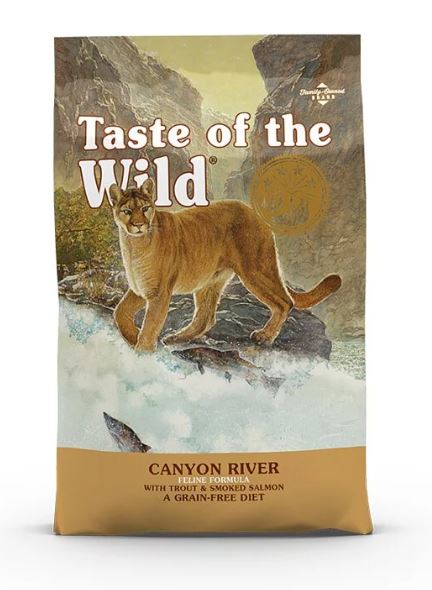 【Taste Of The Wild 貓糧】無穀物配方 Trout & Smoked Salmon (鱒魚+煙燻三文魚) 全貓糧 - 2Kg