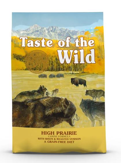 【Taste Of The Wild 狗糧】無穀物配方 Bison & Roasted Venison (野牛+烤鹿肉) 成犬糧 - 12.2Kg