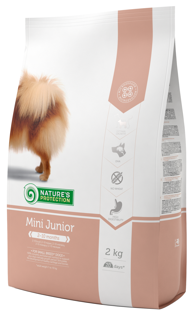 【Nature's Protection】Mini Junior 小型幼犬糧 2Kg/7.5Kg