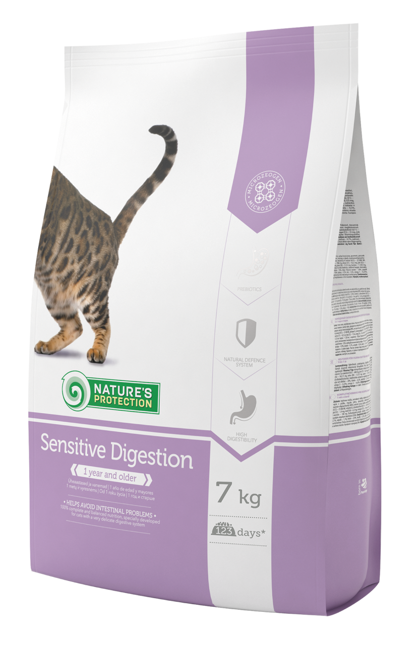 【Nature's Protection】Sensitive Digestion 腸胃敏感成貓糧 2Kg/7Kg