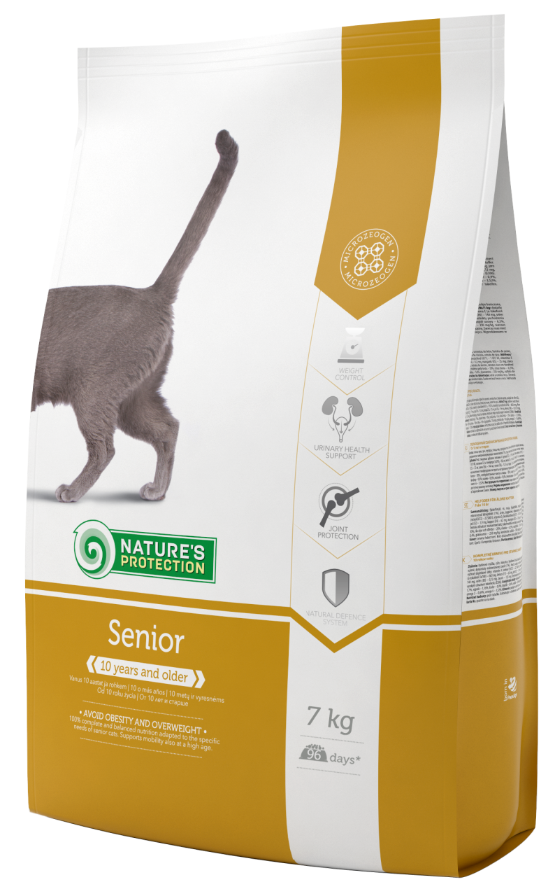 【Nature's Protection】Senior 活力老貓糧 2Kg/7Kg