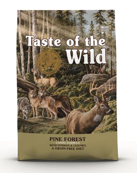 【Taste Of The Wild 狗糧】無穀物配方 Venison & Legumes (鹿肉+鷹嘴豆) - 全犬糧 12.2Kg