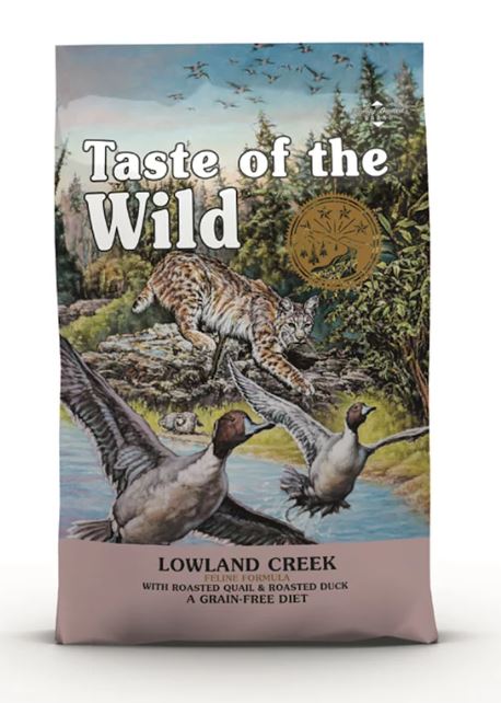 【Taste Of The Wild 貓糧】無穀物配方 Roasted Quail & Roasted Duck (烤鵪鶉+烤鴨) 全貓糧 - 2Kg